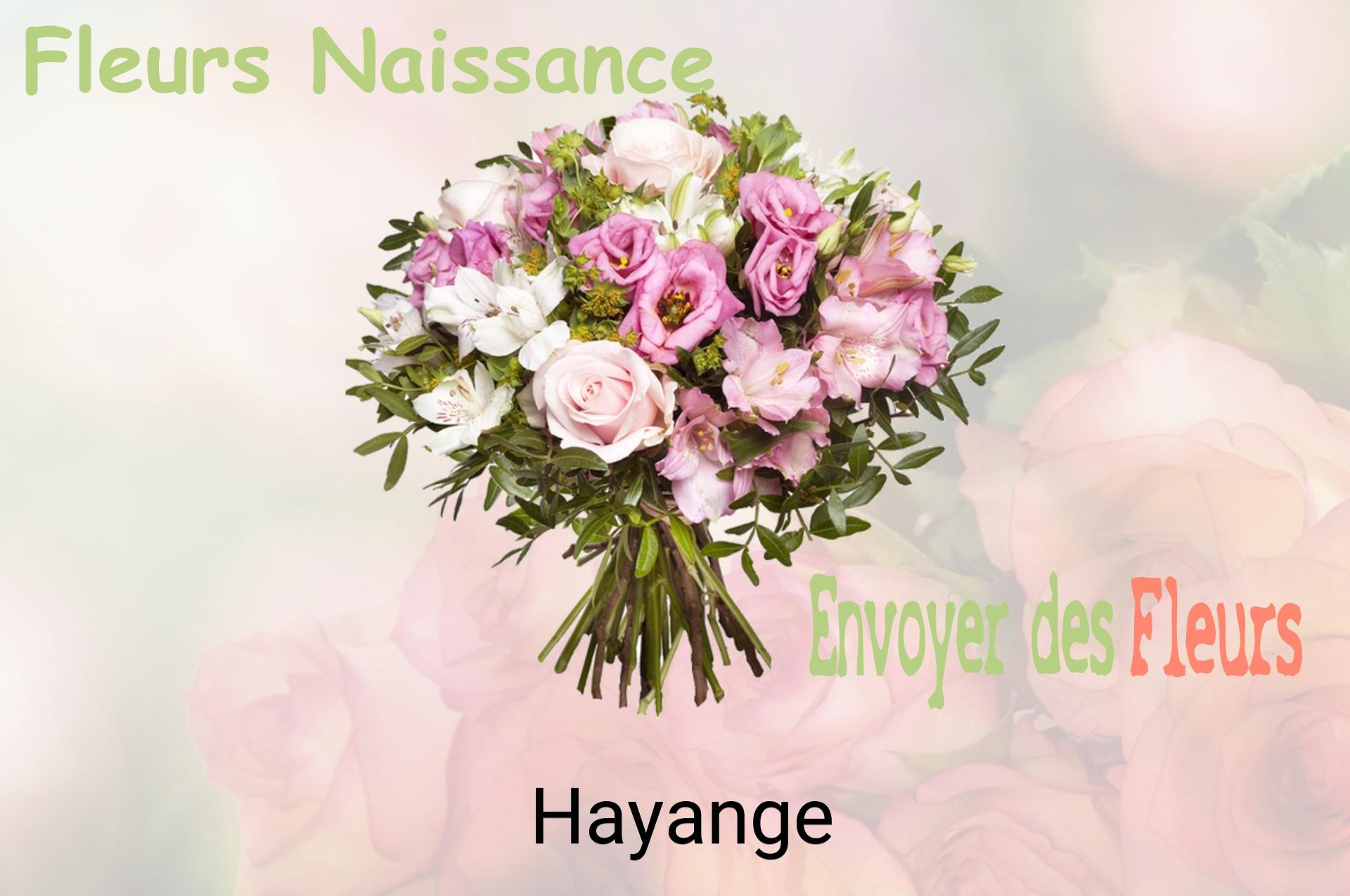 Bouquet de fleurs de naissance livré à Hayange